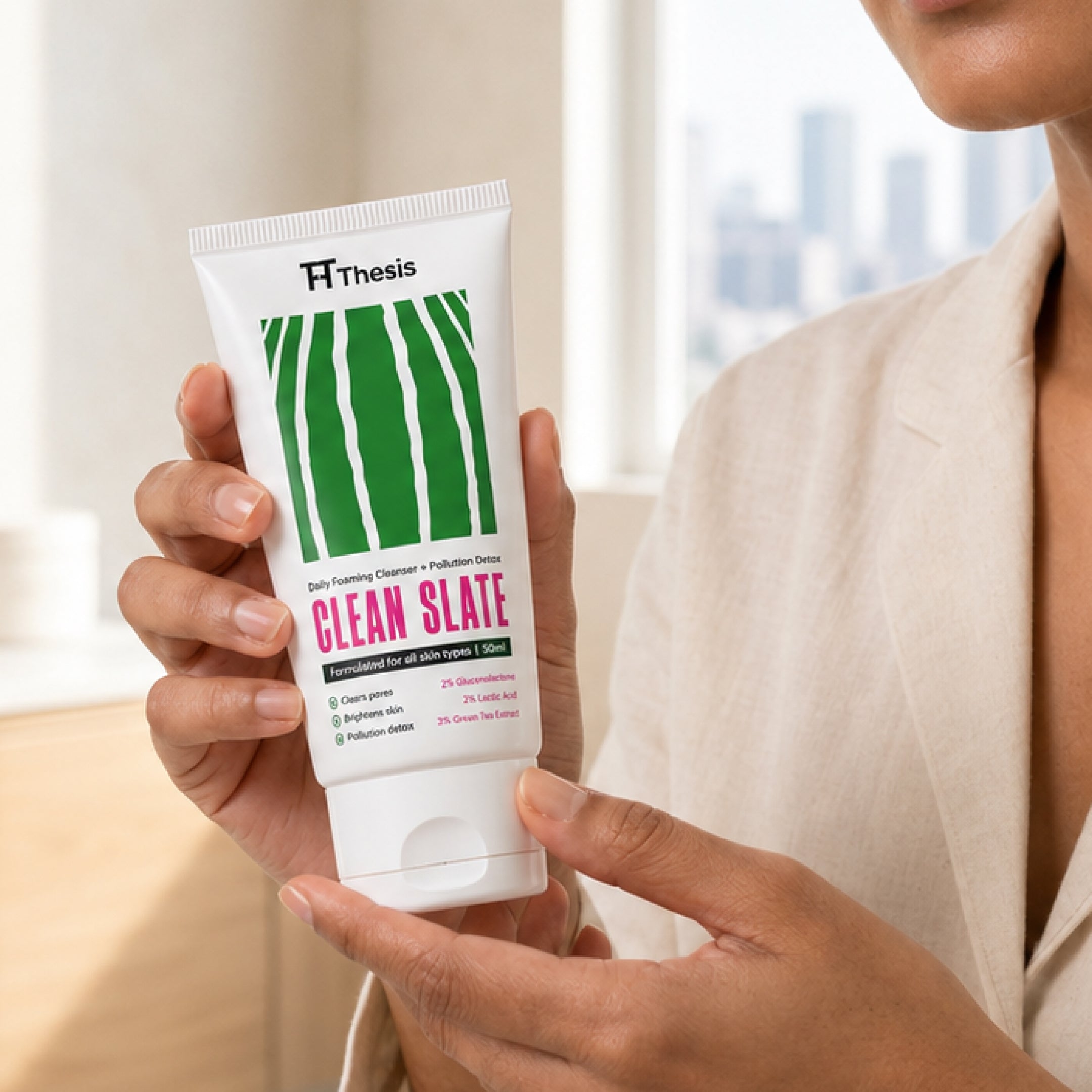 Clean Slate – Daily Foaming Cleanser + Pollution Detox