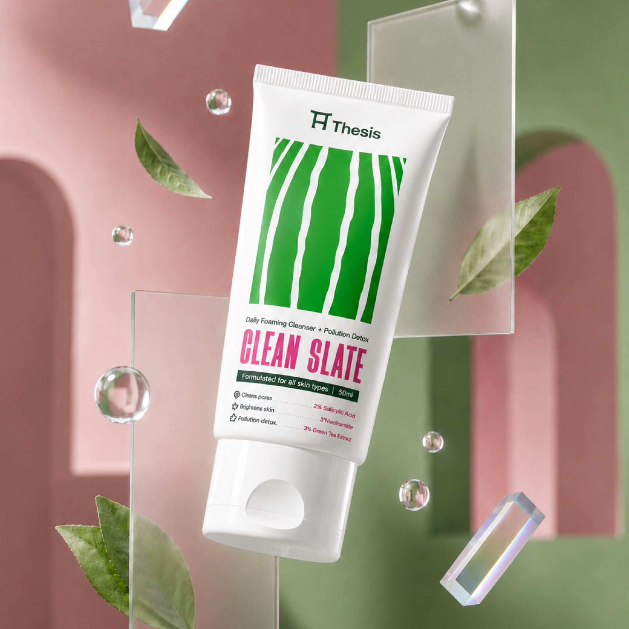 Clean Slate – Daily Foaming Cleanser + Pollution Detox