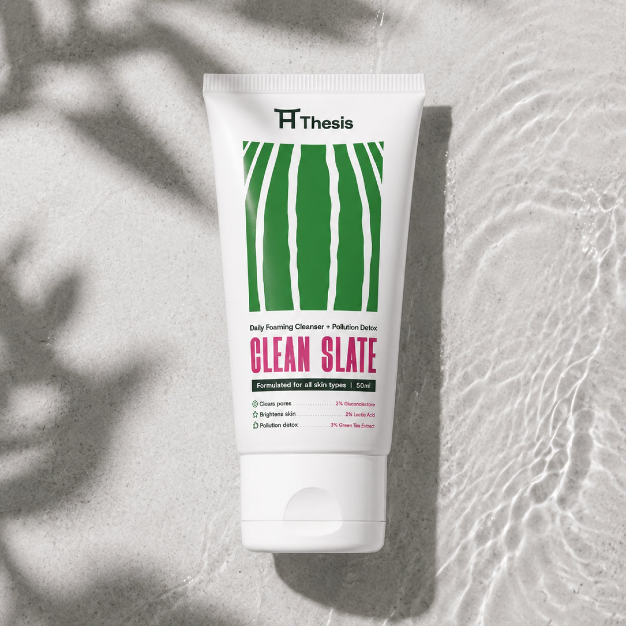 Clean Slate – Daily Foaming Cleanser + Pollution Detox