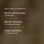 Night Knight- Anti-Ageing Repair Cream + Skin Barrier